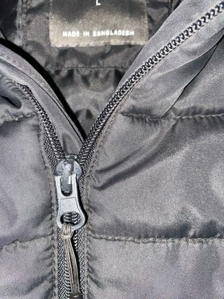 Casaco acolchoado com capuz