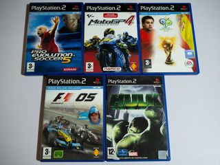 Videojuegos PS2 (Varios títulos) - PAL ESPAÑA