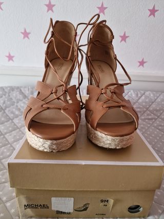 SANDALIAS mujer MICHAEL KORS TALLA 9M  40M NUEVO