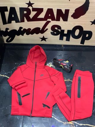 Chándal Nike Tech Rojo