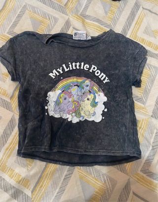 Camiseta My Little Pony Gris Lavado