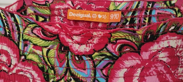 Mono Desigual infantil estampado floral