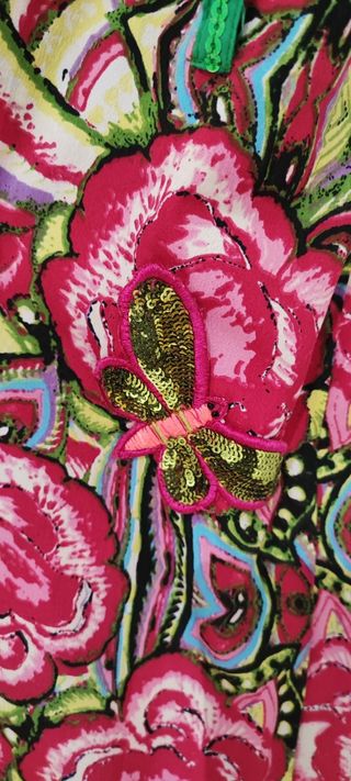 Mono Desigual infantil estampado floral