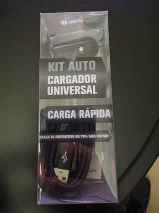Kit Cargador Coche Universal MOF Carga Rápida
