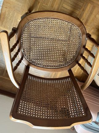 Silla de madera
