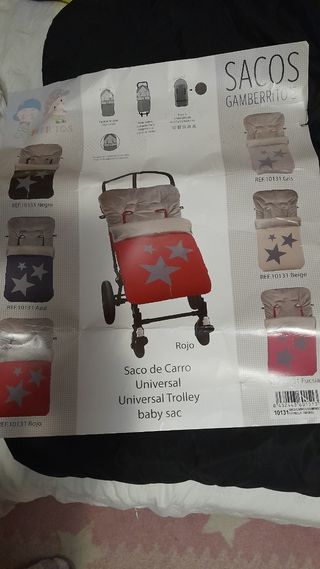 Saco universal para silla de paseo estrellas