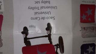 Saco universal para silla de paseo estrellas