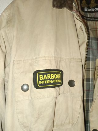 Chaqueta Barbour Beige Multicolor