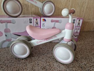 Dos Bicicletas sin pedales Moltó rosa