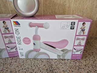 Dos Bicicletas sin pedales Moltó rosa