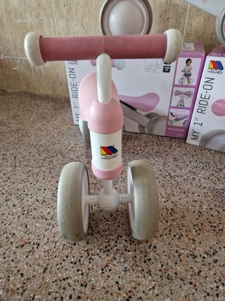 Dos Bicicletas sin pedales Moltó rosa