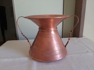 Anfora in rame con manici