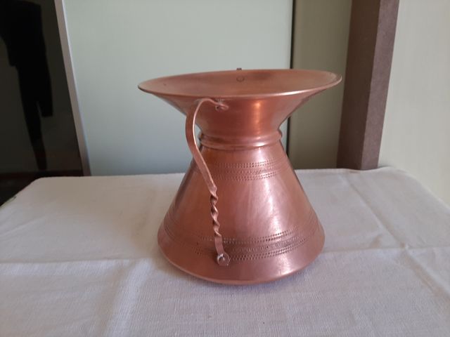 Anfora in rame con manici