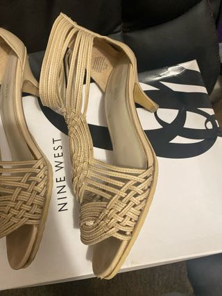 Zapatos Nine West Beige Talla 38.5