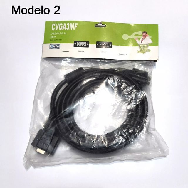 Cable VGA D-SUB Diferentes conectores y longitudes