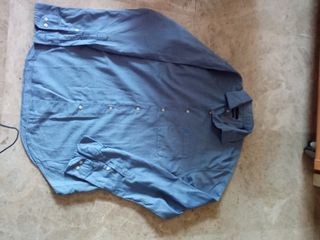 Camisa Cortefiel Azul Talla L
