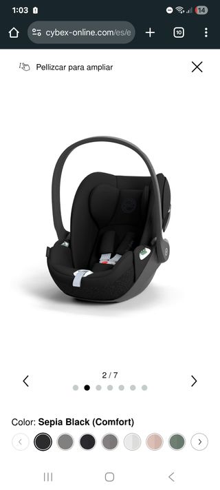Cybex Cloud T i-Size Silla de Coche