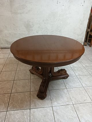 Tavolo Ovale con 4 Sedie in Legno