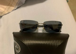 Occhiali da sole Ray-Ban neri/grigi