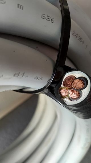 Cavo elettrico 4G25.  12 metri 