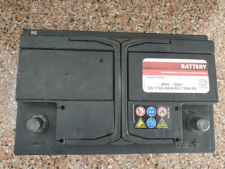 Batería Coche Toyota 12V 77Ah 800A