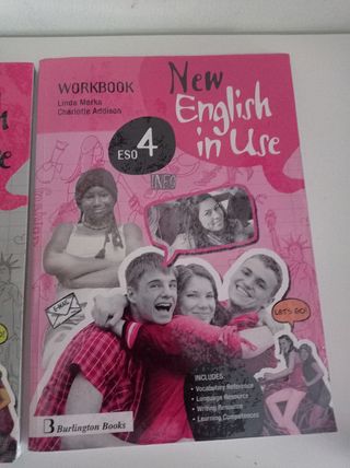 Libro inglés New English in Use 4°Eso Burlington 