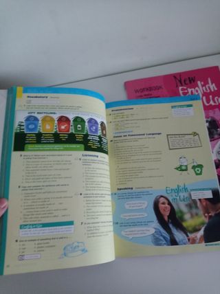 Libro inglés New English in Use 4°Eso Burlington 