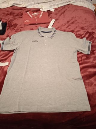 Lote 5 Polos Kappa XL Nuevos