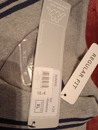 Lote 5 Polos Kappa XL Nuevos