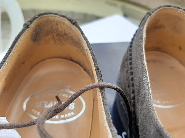 Scarpe uomo Brawn's scamosciate marroni TG 40