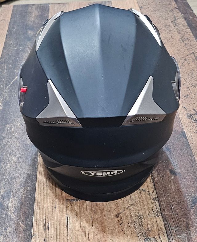 Casco de moto YEMA negro