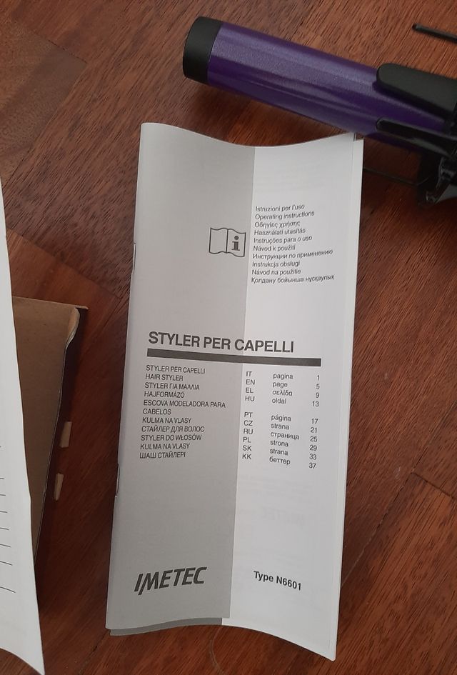 Imetec Bellissima Revolution Ricci & Curl