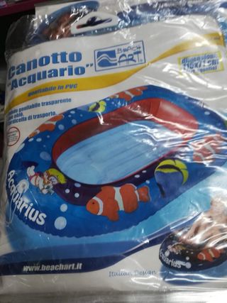 Canotto gonfiabile Acquario Beach Art