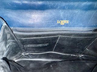 Bolso Loewe vintage original azul 