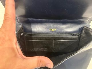 Bolso Loewe vintage original azul 