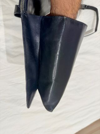 Bolso Loewe vintage original azul 