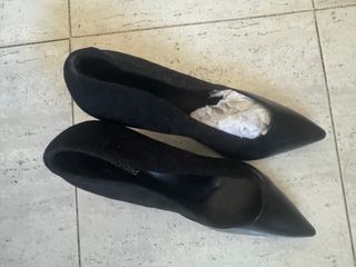 Zapatos de tacón negros