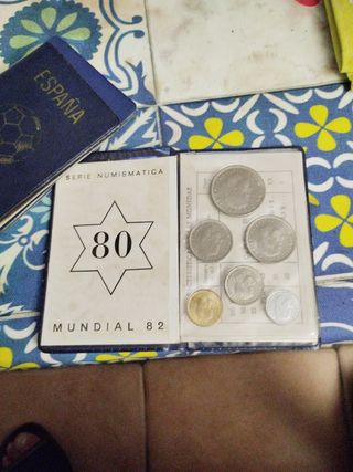 Monedas Colección Mundial 82
80,81,82. Rey Juan 82