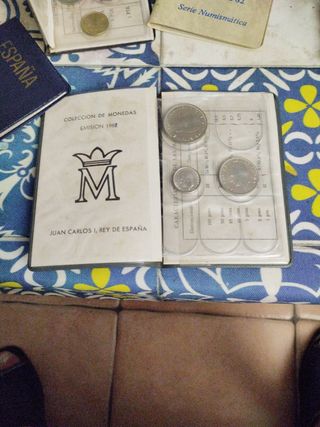 Monedas Colección Mundial 82
80,81,82. Rey Juan 82