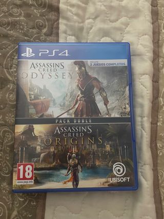 Pack Doble PS4: Assassin's Creed Odyssey y Origins