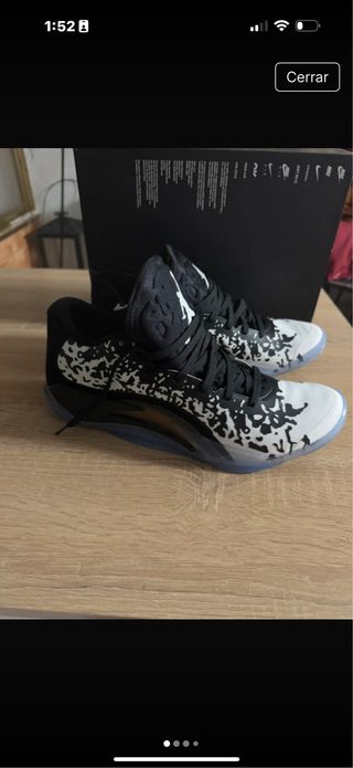 Zapatillas Nike Jordan Zion 3 Negras y Blancas