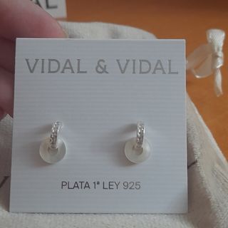 Pendientes Vidal & Vidal Plata Madreperla