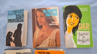 Libros para adolescentes. Años 70.