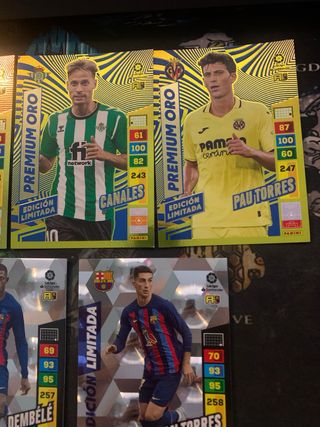 Lote 7 Cromos Adrenalyn 2022-23 Limitadas