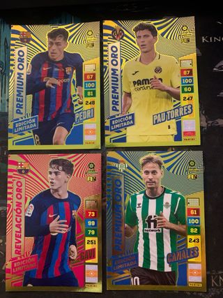 Lote 7 Cromos Adrenalyn 2022-23 Limitadas
