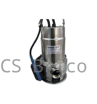 Bomba Sumergible Aguas Sucias 750w Inox