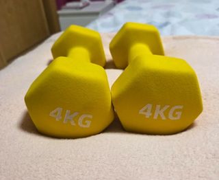 2 Pesas Amarillas 4kg