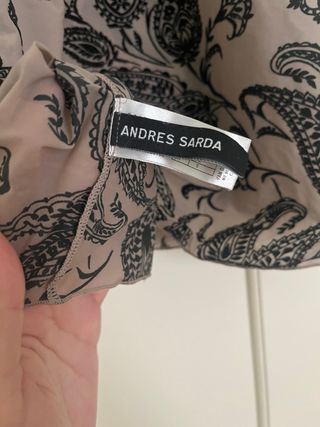 Camisón Andrés Sardá encaje floral