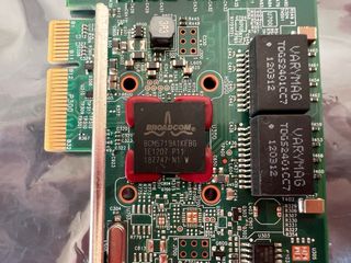 Scheda di rete - 4 porte RJ45 Gigabit Broadcom BCM