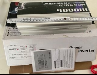 Inverter 4000W DC 12V/24V AC 110/220V